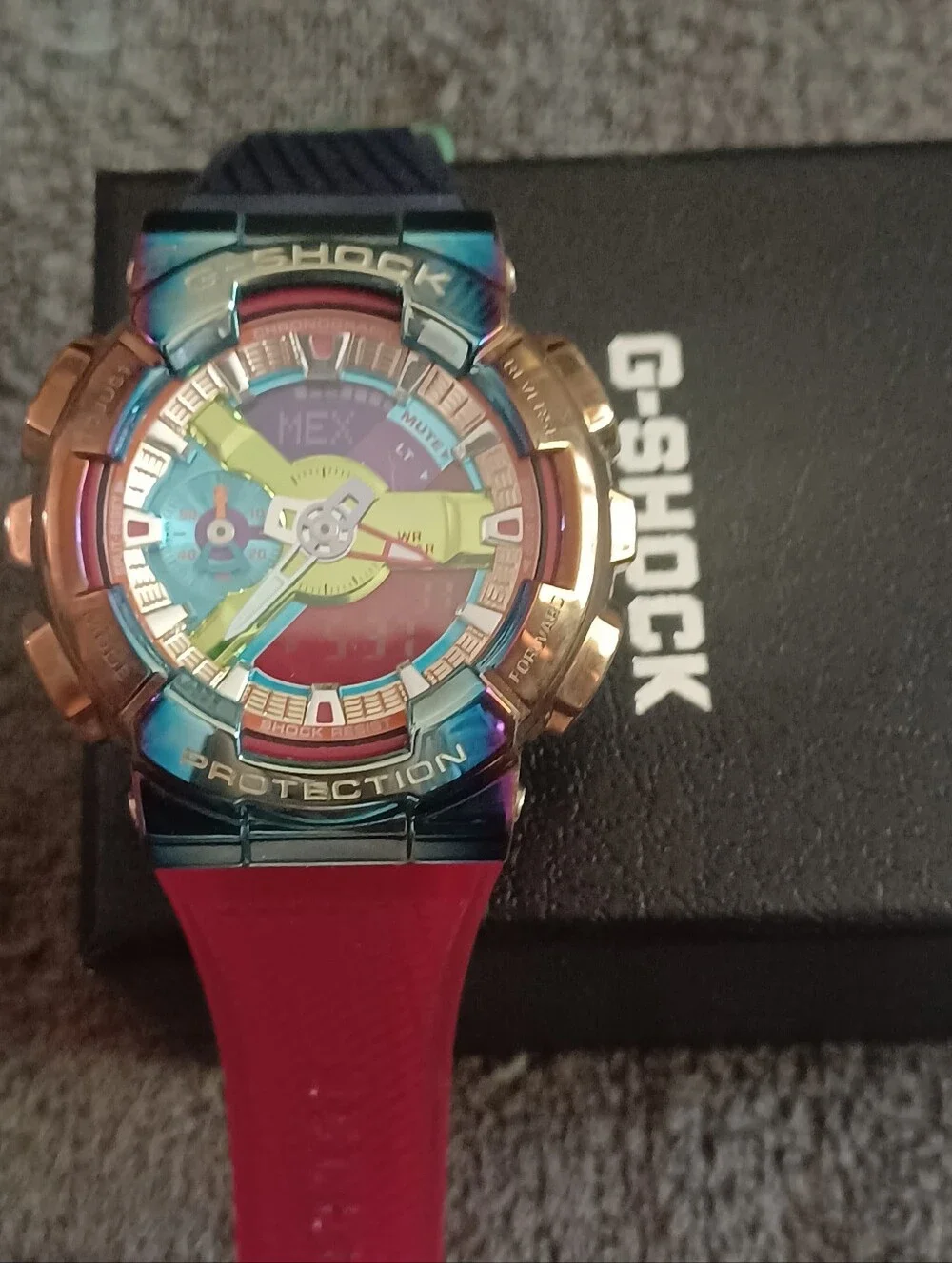 CASIO G-SHOCK # GA110-RB # RAINBOW SERIES